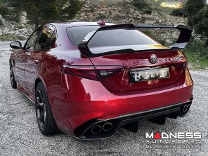 Alfa Romeo Giulia Trunk Spoiler - Carbon Fiber - GTAm Style - Koshi